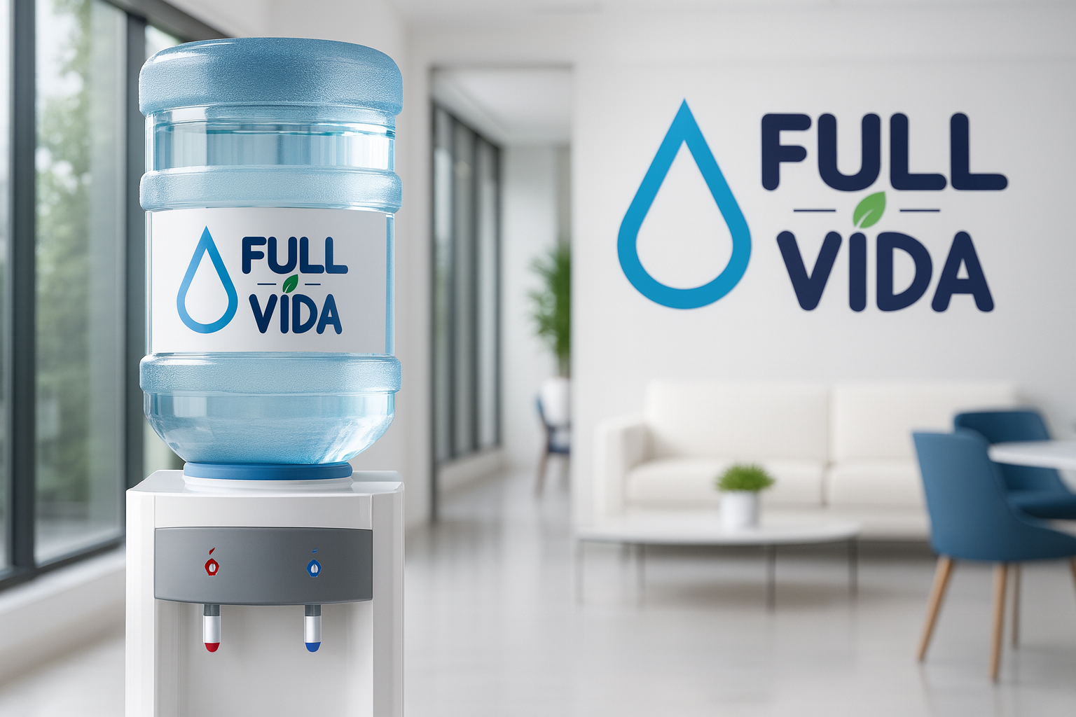 Abastecimiento de agua para empresas - Servicio corporativo FULL VIDA