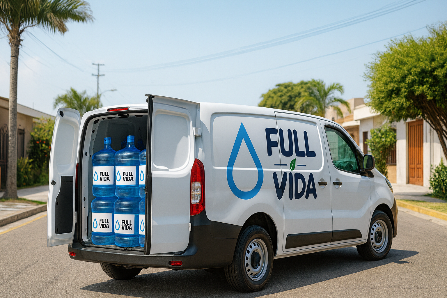 Entrega rápida de agua purificada FULL VIDA a domicilio